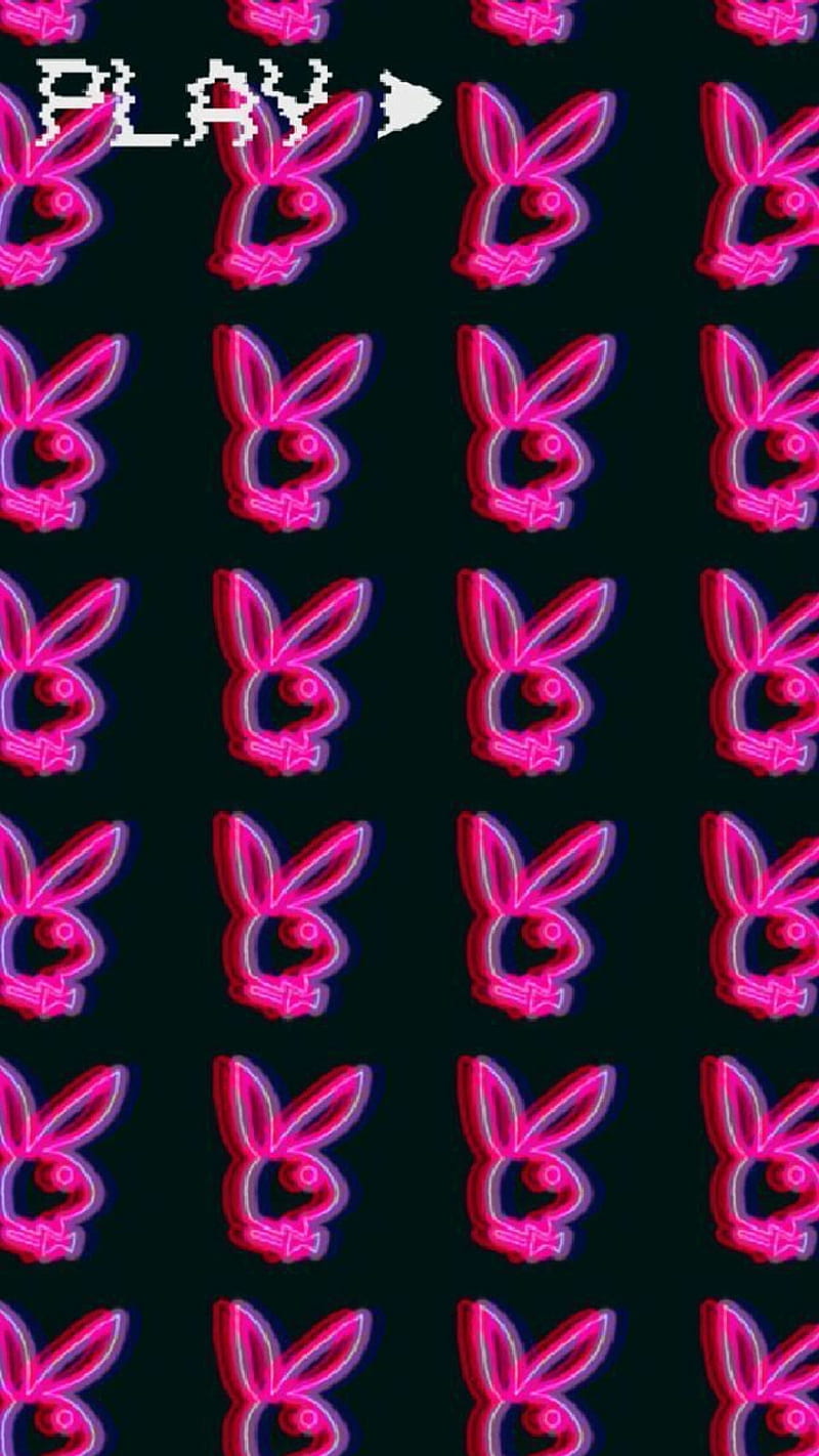 800x1422 Playboy, aesthetic, bunny, pink, HD phone wallpaper