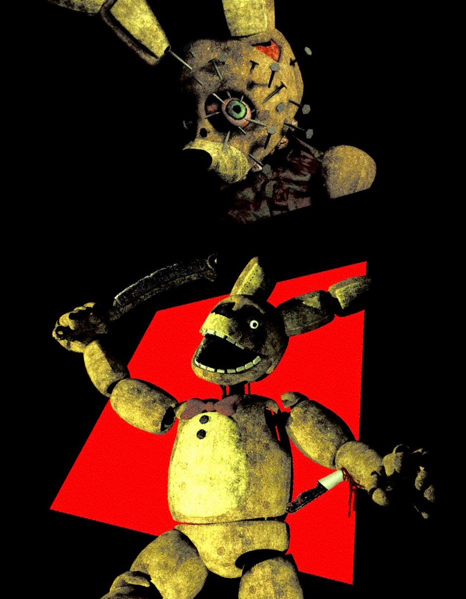933x1200 Springtrap Skin Suggestion: Bite By Night X Riko16Riko16
