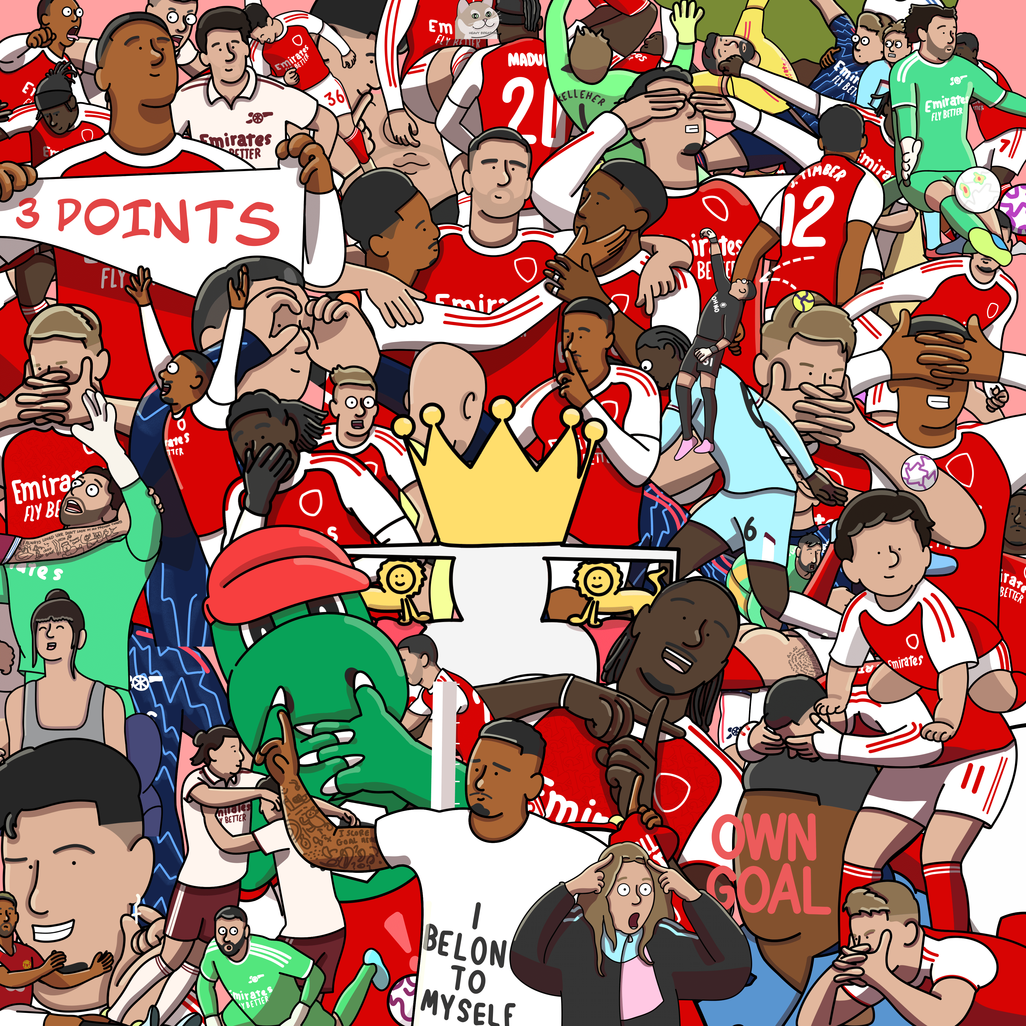 4000x4000 For the first time in 22 years, Arsenal are Premier League champions