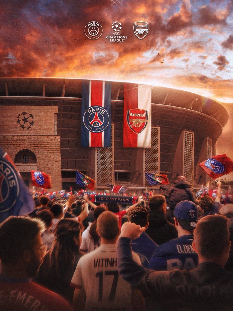 900x1200 It All Comes Down To This: The Biggest Match In European Football And The Final Game Of The Club Season. Can Arsenal Win Their First Ever Champions League? Or Will Paris Saint Germain Make