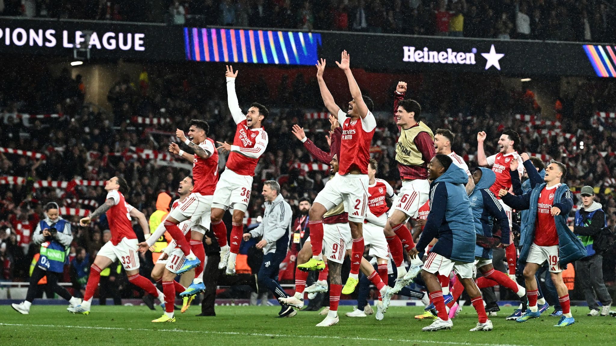 2048x1152 Arsenal reach Champions League final for the first time in 20 years