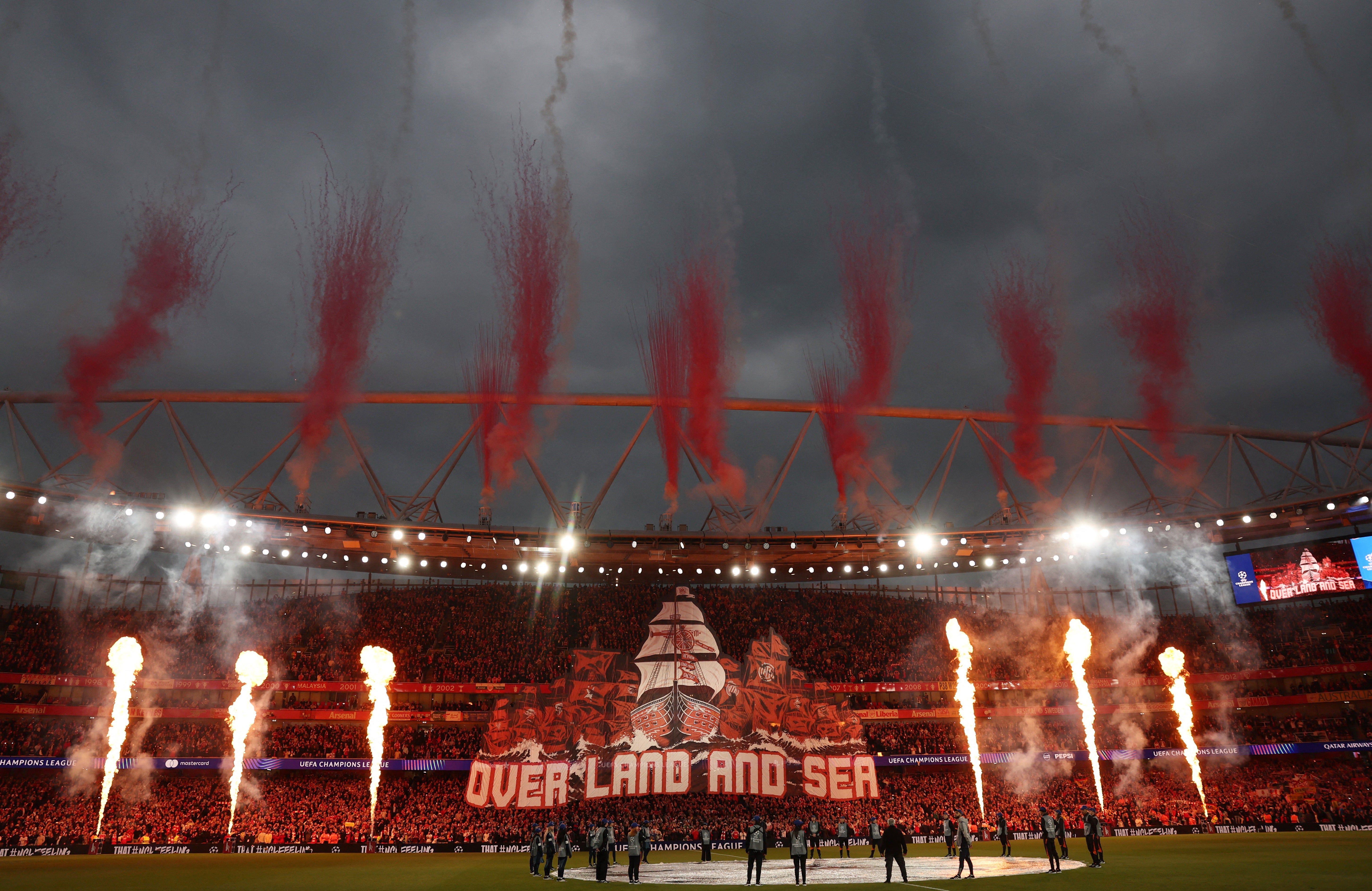5806x3772 Mikel Arteta hails atmosphere after Arsenal reach Champions League final: 'I've never felt that'