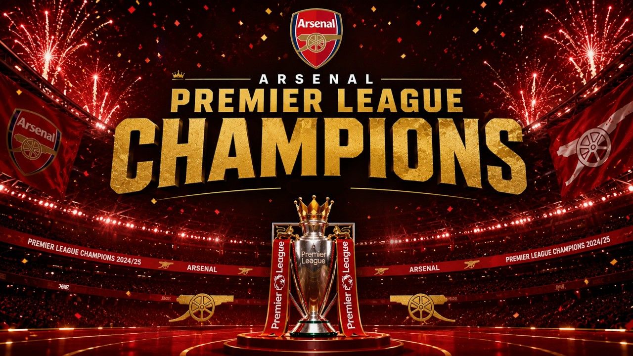 1280x720 ARSENAL ARE PREMIER LEAGUE CHAMPIONS. #OperationArsenal