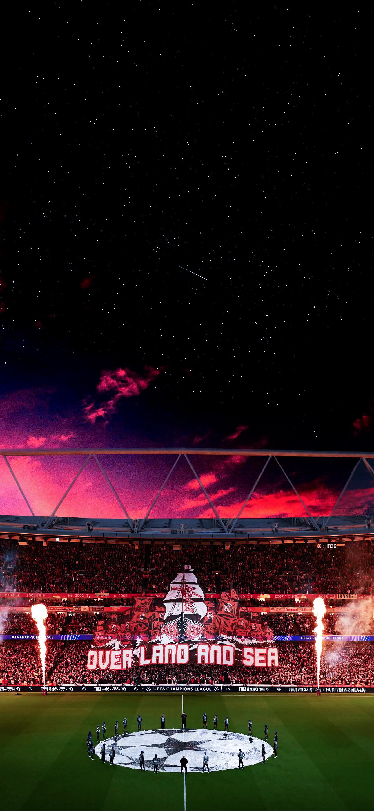 1290x2793 Arsenal F.C. phone wallpaper