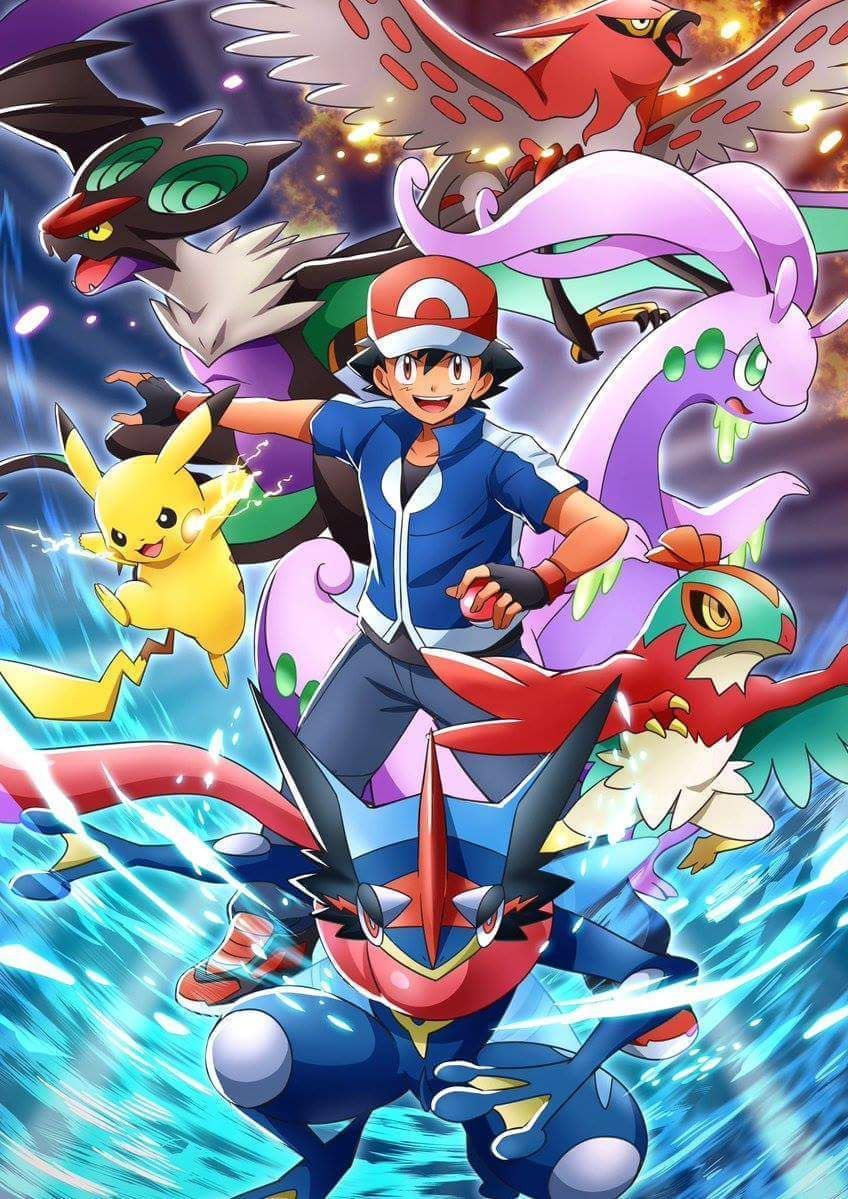848x1199 Pokémon Kalos Wallpaper