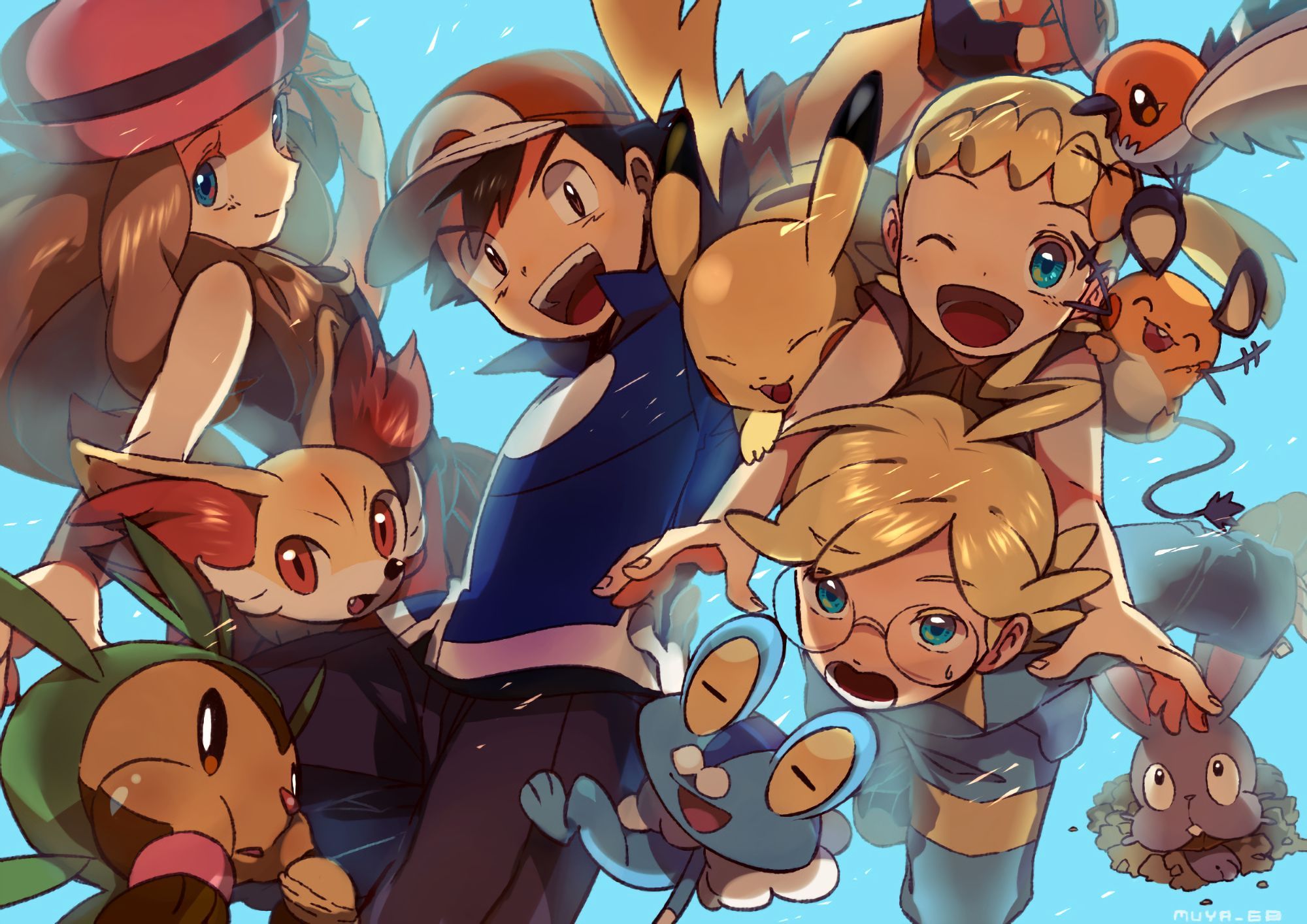 2000x1414 Free Pokémon X And Y 4K Wallpaper & Desktop HD Background for PC