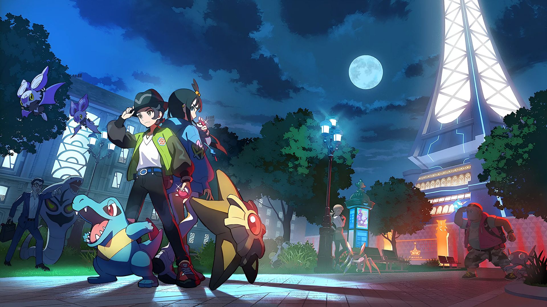 1920x1080 Pokémon Legends: Z A Artwork Version 2 Wallpaper With Monocle