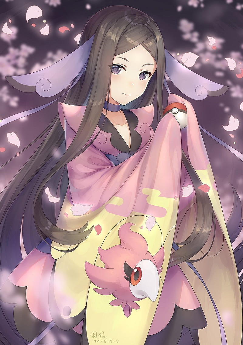 800x1134 Valerie, pokegirl, pokemon, pokemon xy, HD phone wallpaper