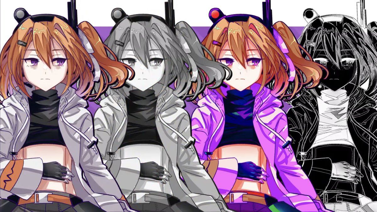 1200x674 I'm actually still not over art of Adachi Rei for GIMMICK GIRL. Rei looks so good here ‼️