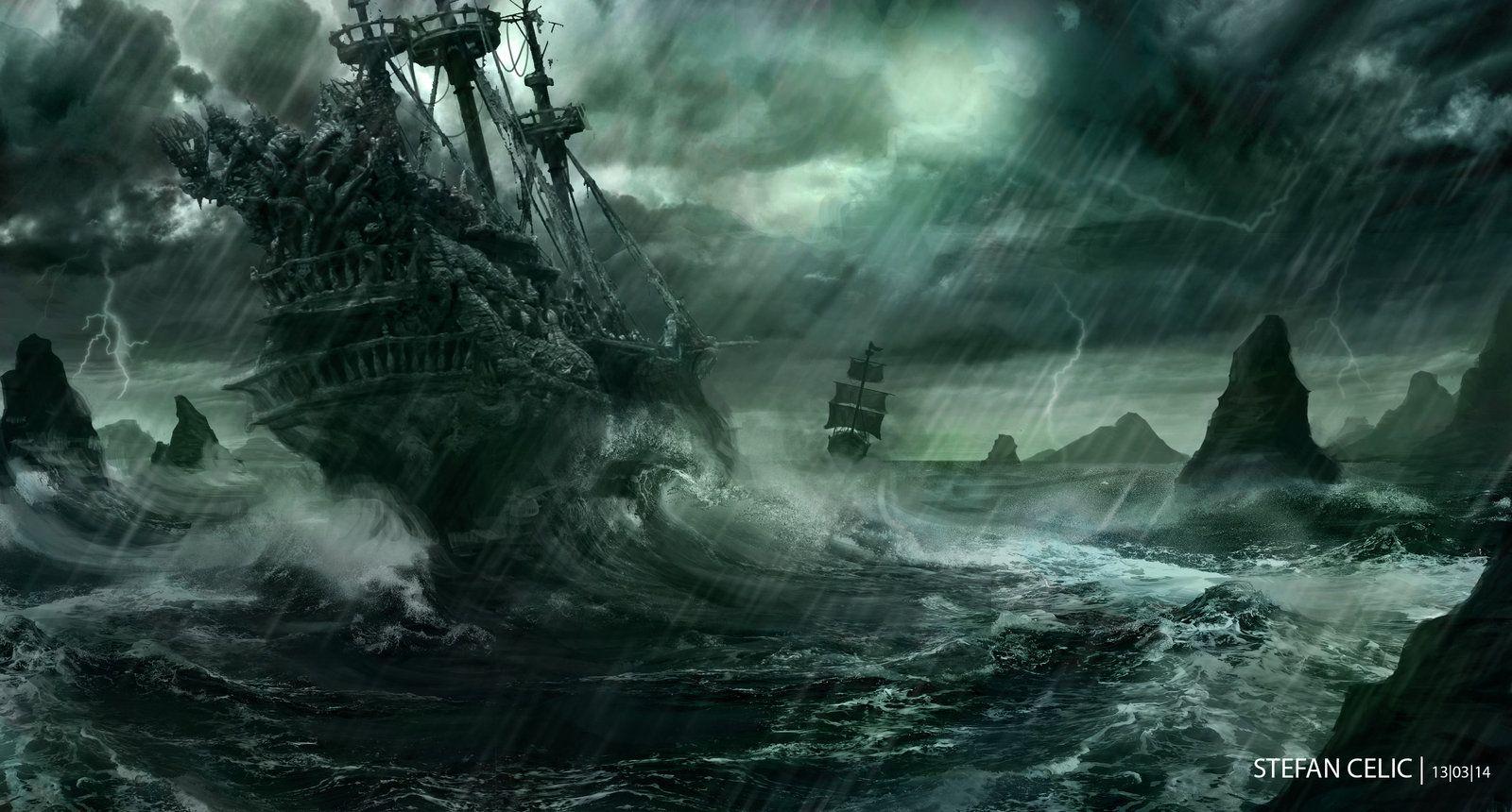 1600x860 Black Pearl Ship Wallpaper