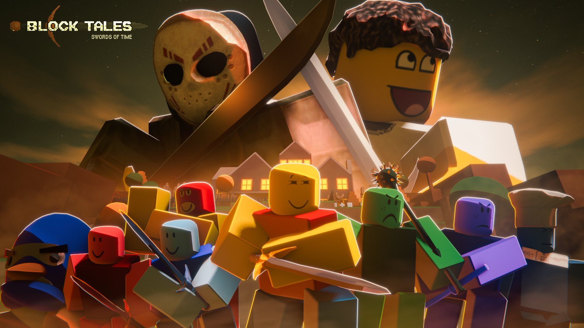 1920x1080 Block Tales Wallpaper