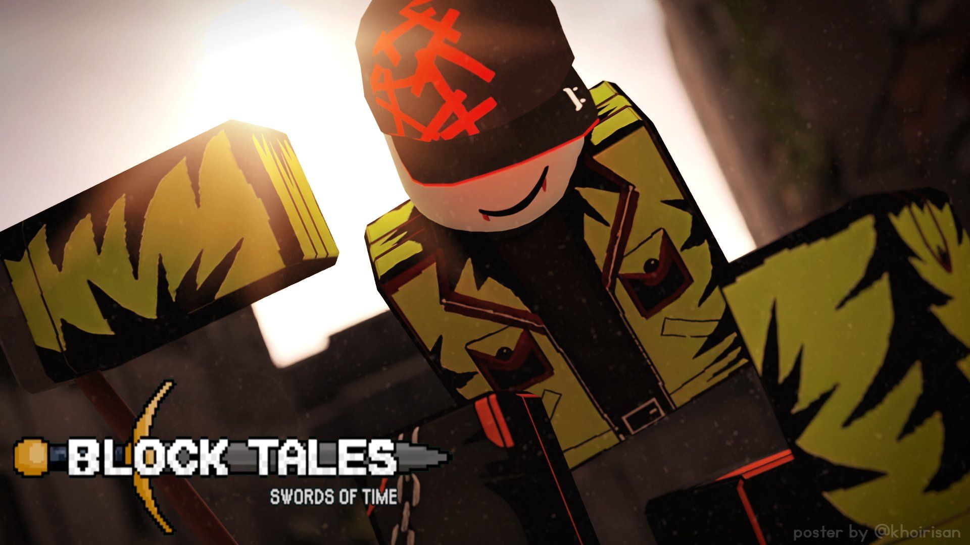 1920x1080 Block Tales Wallpaper