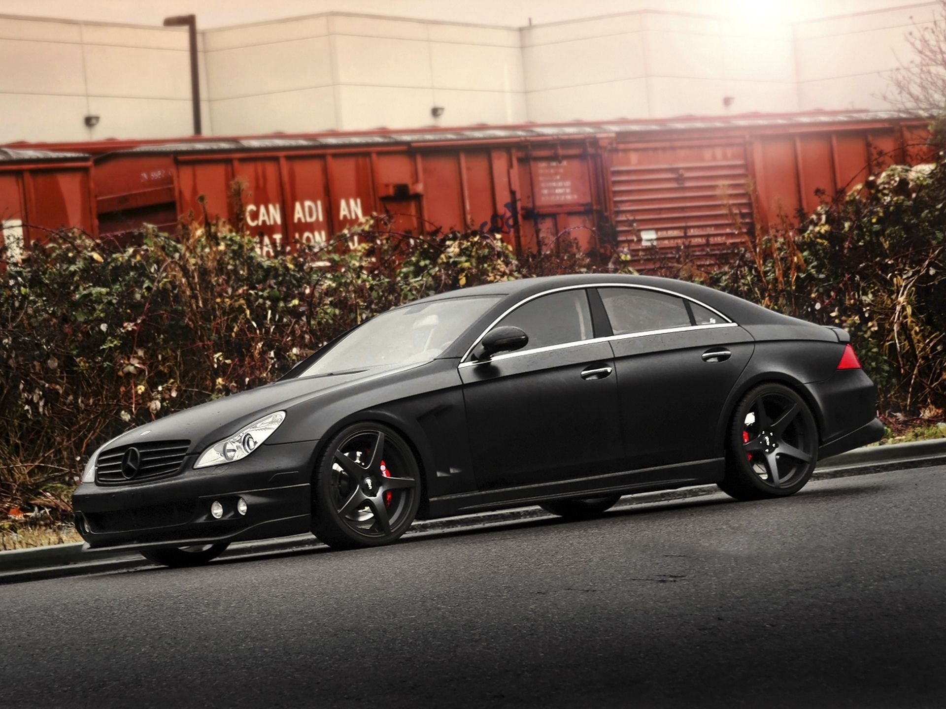 1920x1440 Mercedes C219 Desktop wallpaper 1440x900