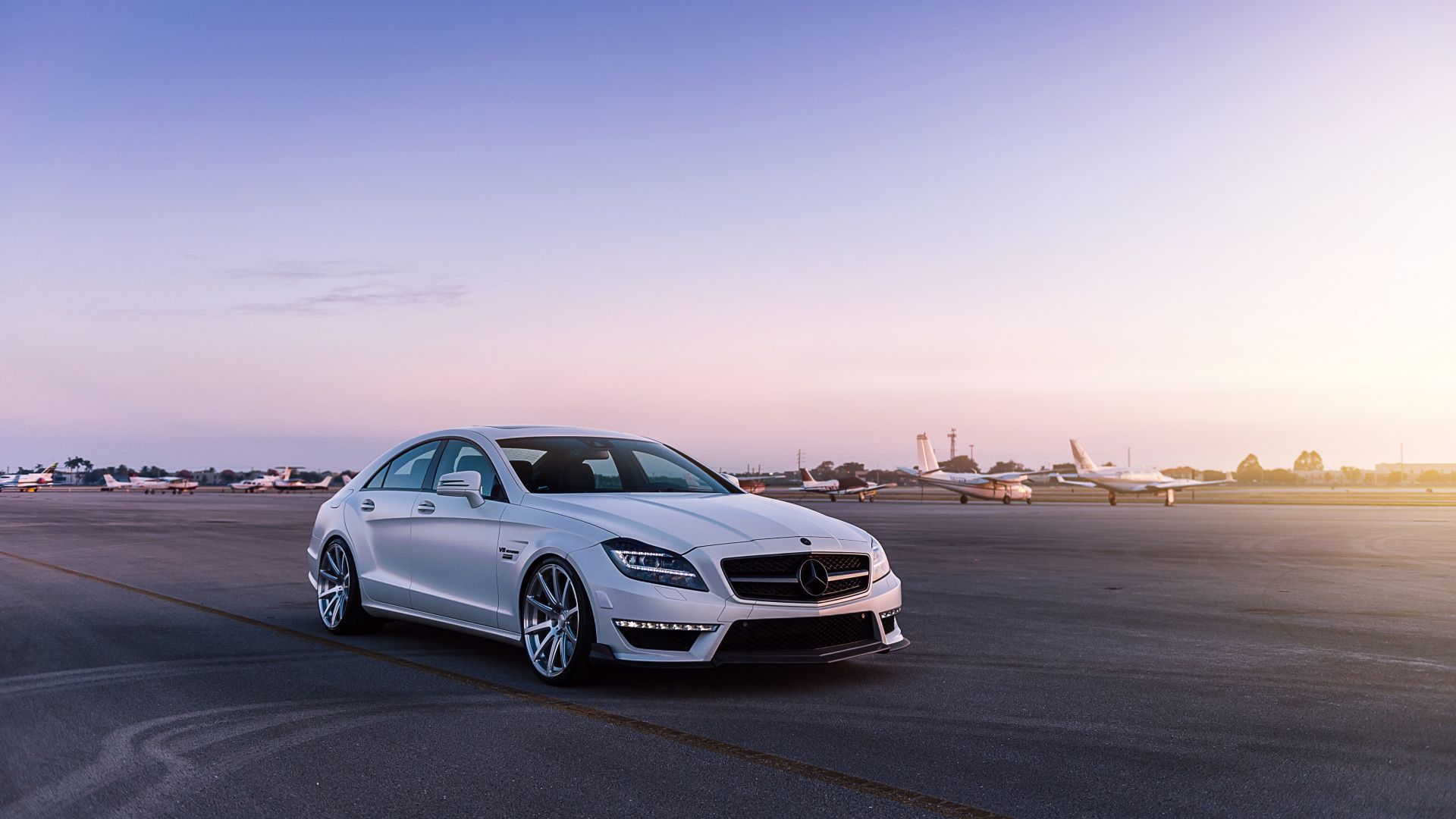 1920x1080 Full HD, HDTV, 1080p 16:9 Mercedes Benz CLS Class Wallpaper Free 1920x1080 High Quality Background