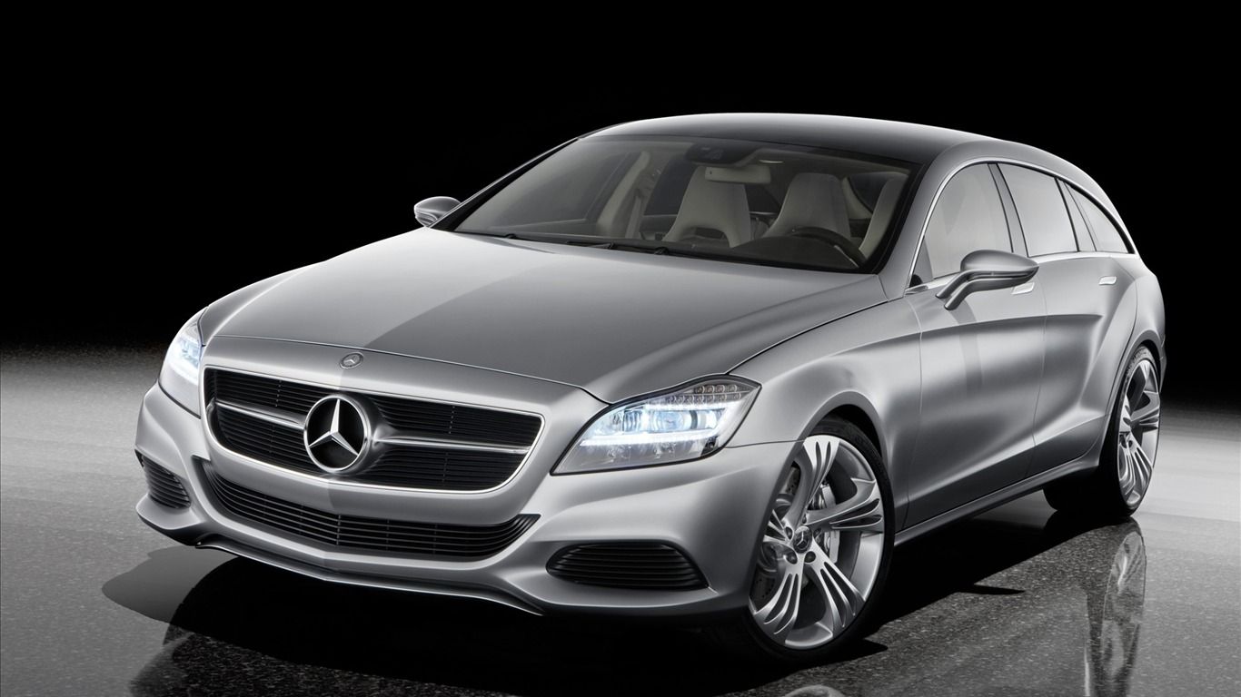 1366x768 Germany Mercedes Benz Concept Car Wallpaper 02