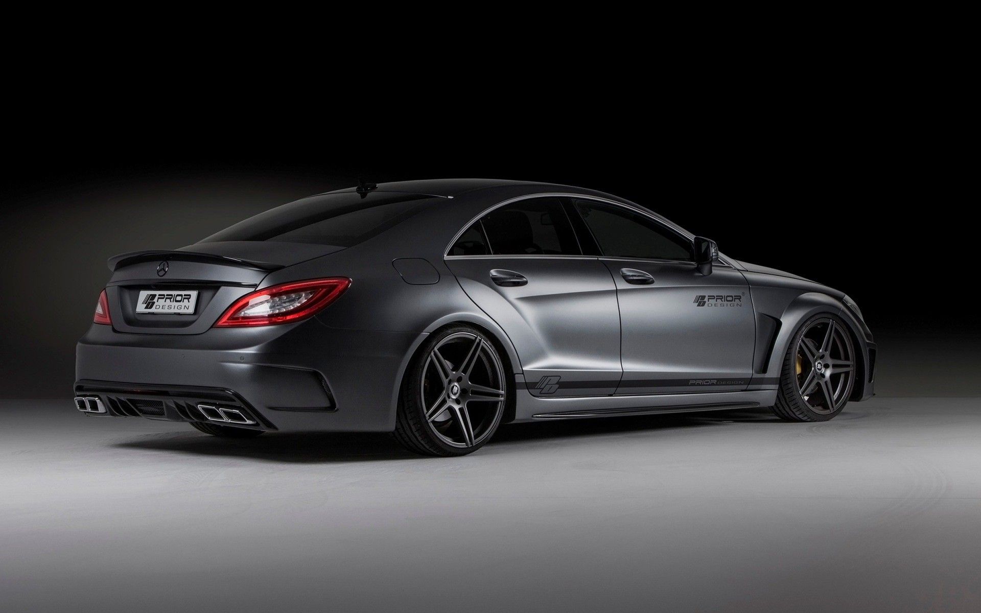1920x1200 Profile Of The Car Mercedes Benz CLS PD550 Black Edition Desktop Wallpaper 640x480