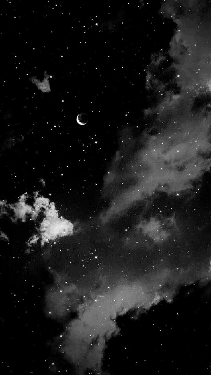736x1308 Unleash Your Inner Darkness With Our Edgy Black HD Aesthetic Wallpaper