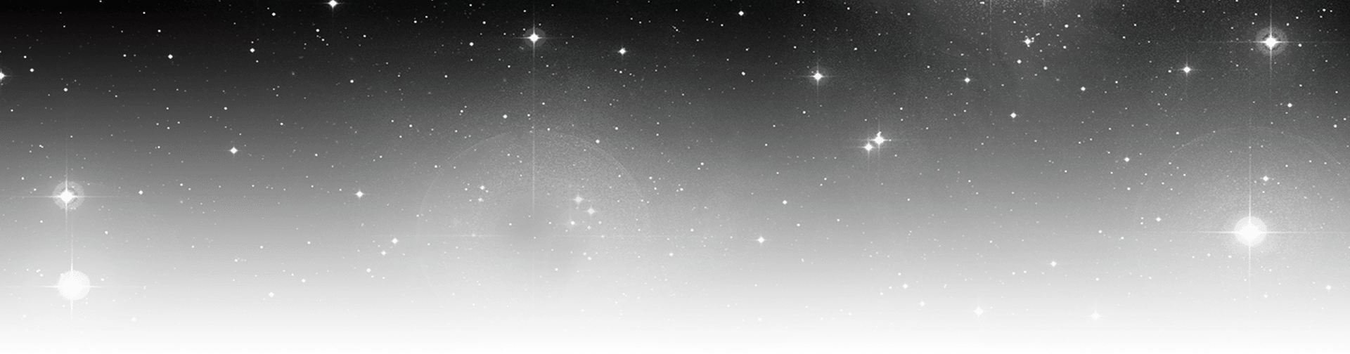 1920x504 And Star Light Wallpaper Sky Black White Transparent HQ PNG Download