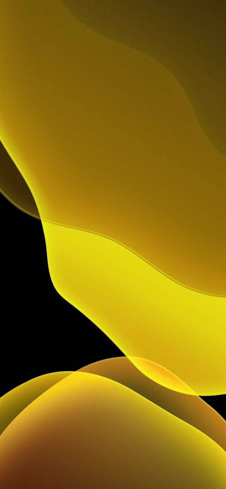 750x1624 iPhone 13 Yellow Wallpaper