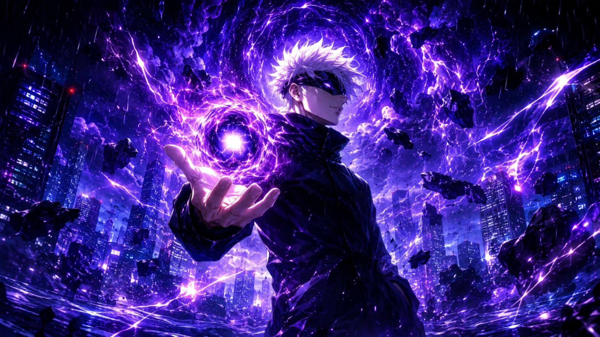 1920x1080 Satoru Gojo Live Wallpaper, Animated Wallpaper