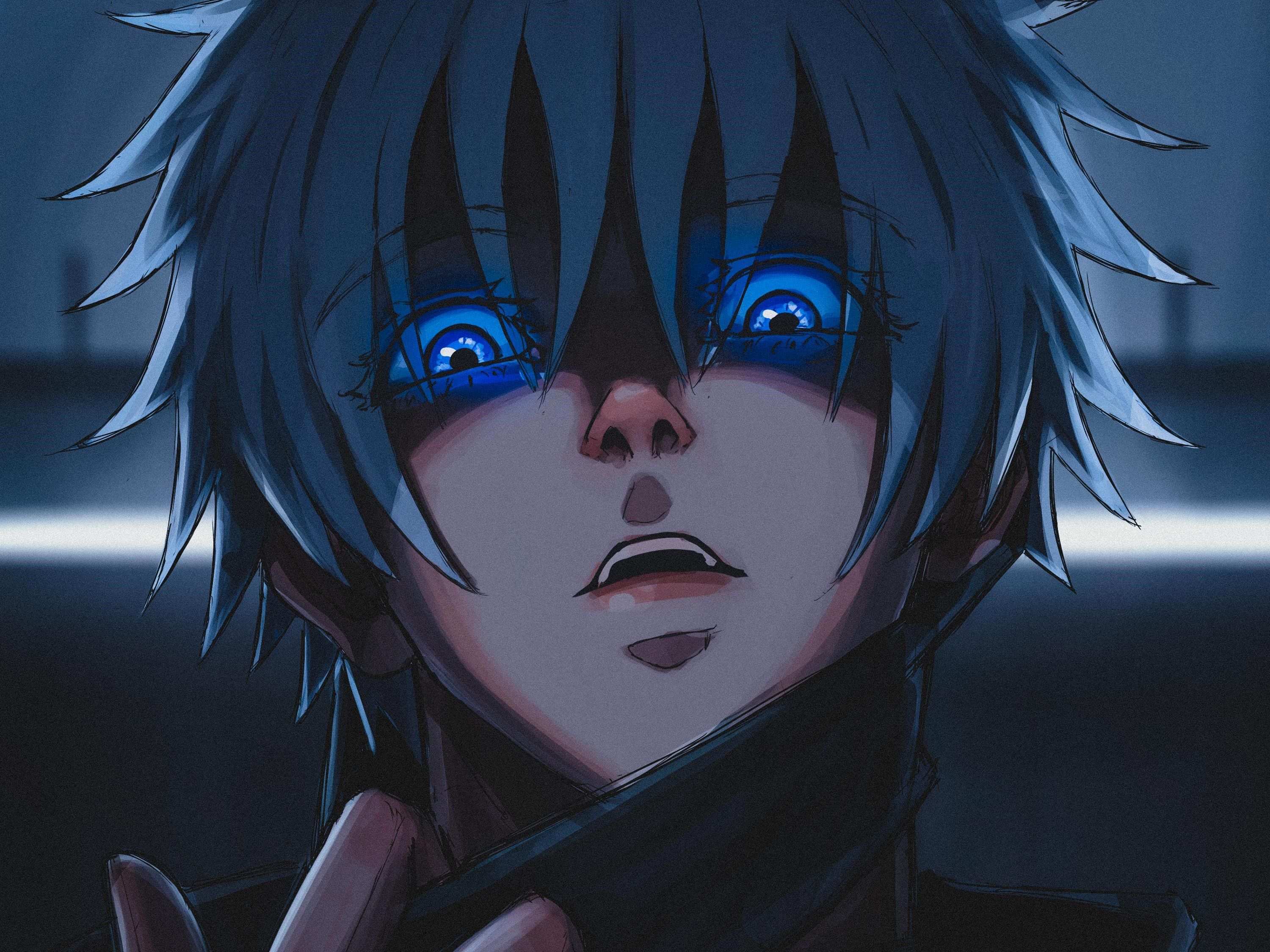 3000x2250 Satoru Gojo Dark Anime HD Wallpaper Kaisen