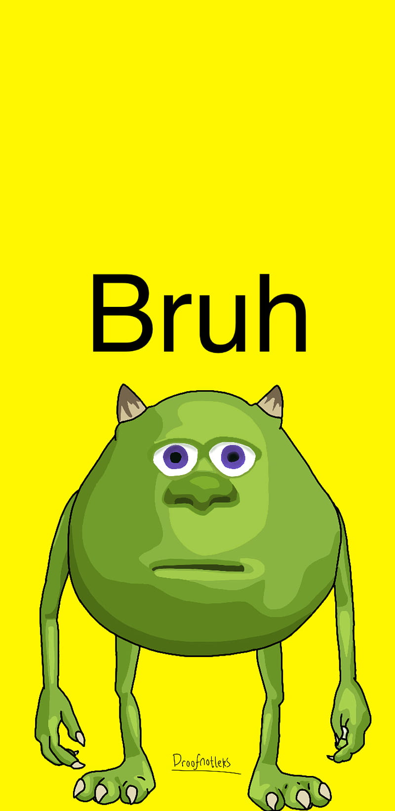 800x1644 HD mike meme wallpaper