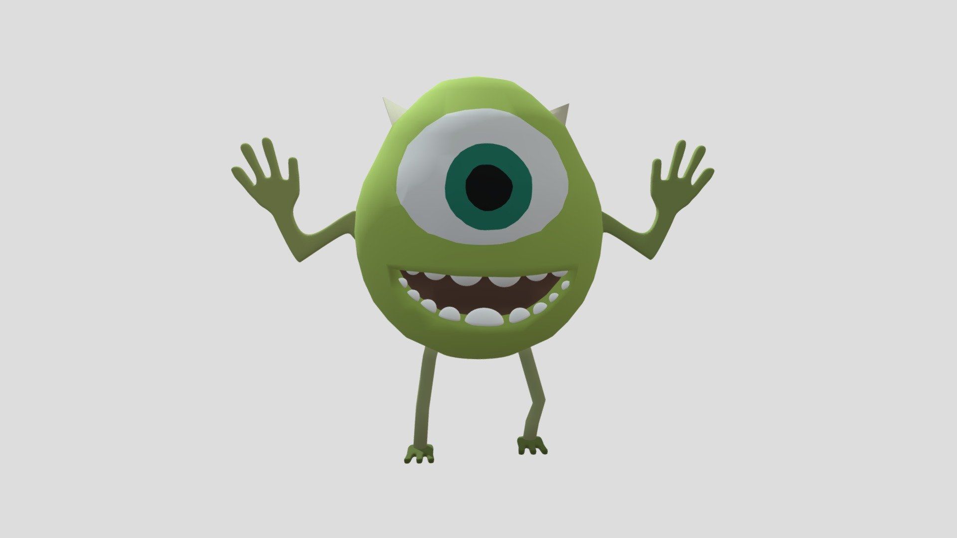 1920x1080 Mike Wazowski Free 3D model by Mormont [c16b4f5]