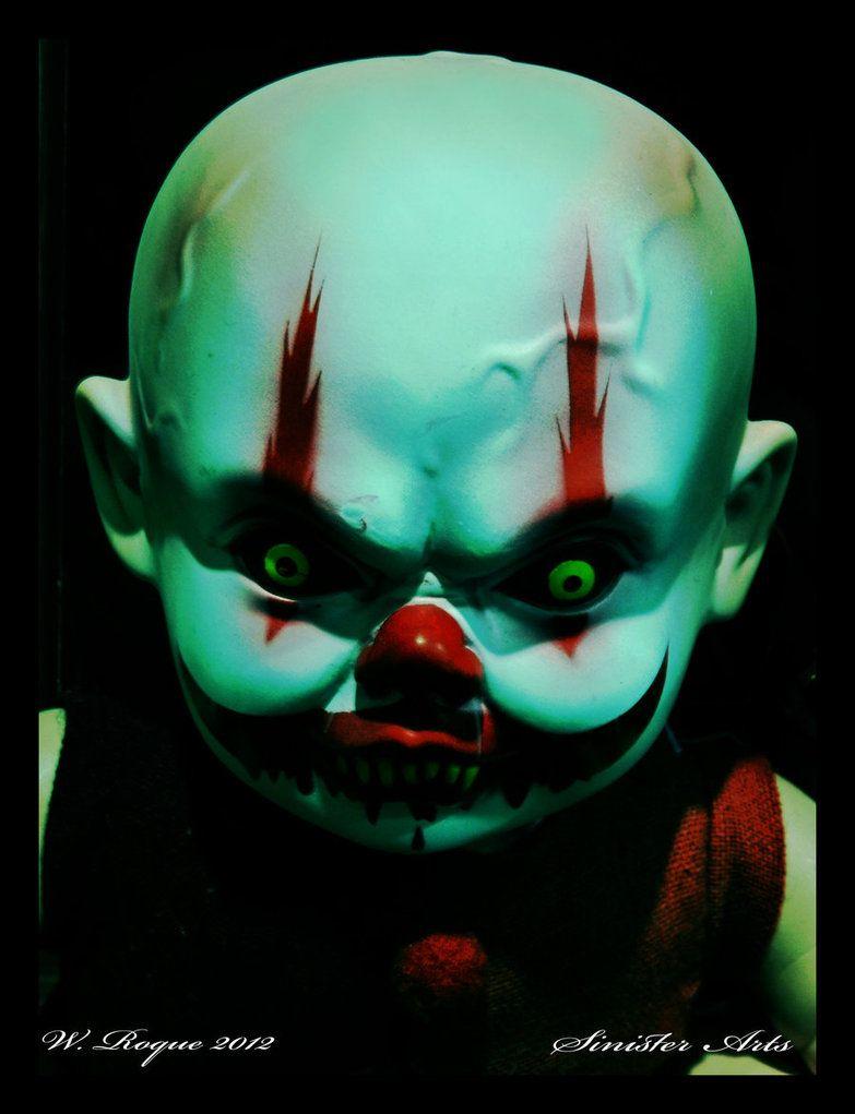 783x1021 Demon Clown Wallpaper