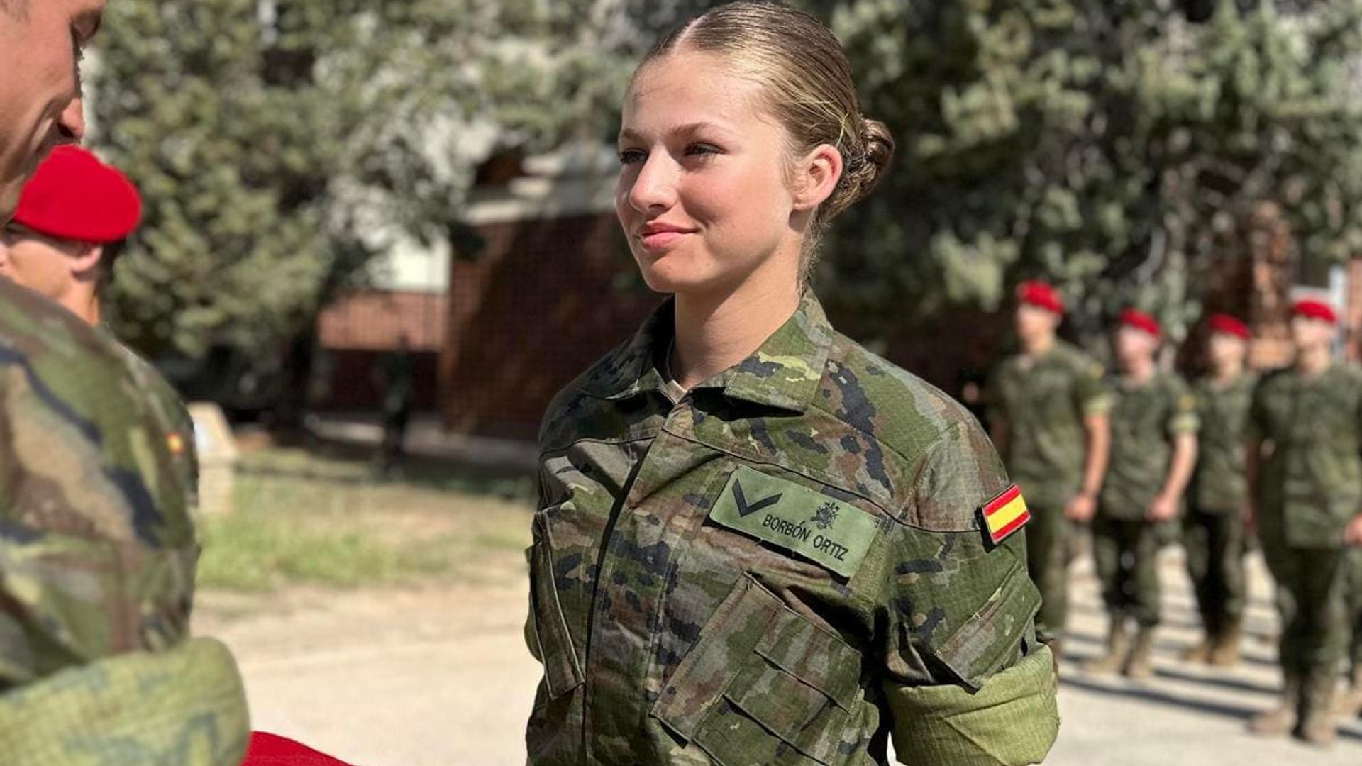 1920x1080 Photos of Princess Leonor's basic military training released