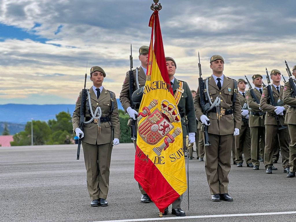 1024x768 The new beret of the Spanish Army's Basic General Academy of NCOs