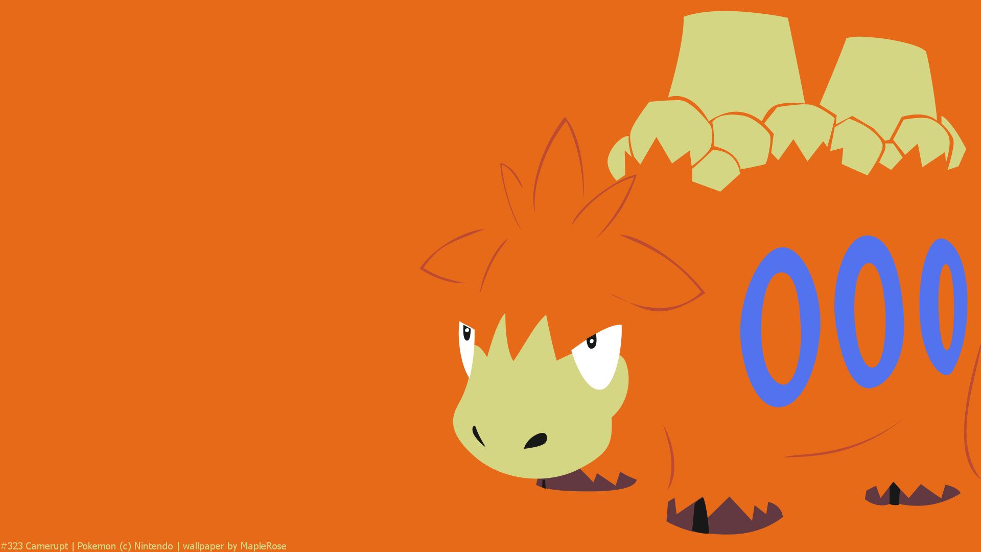 1920x1080 Camerupt. PokéWalls