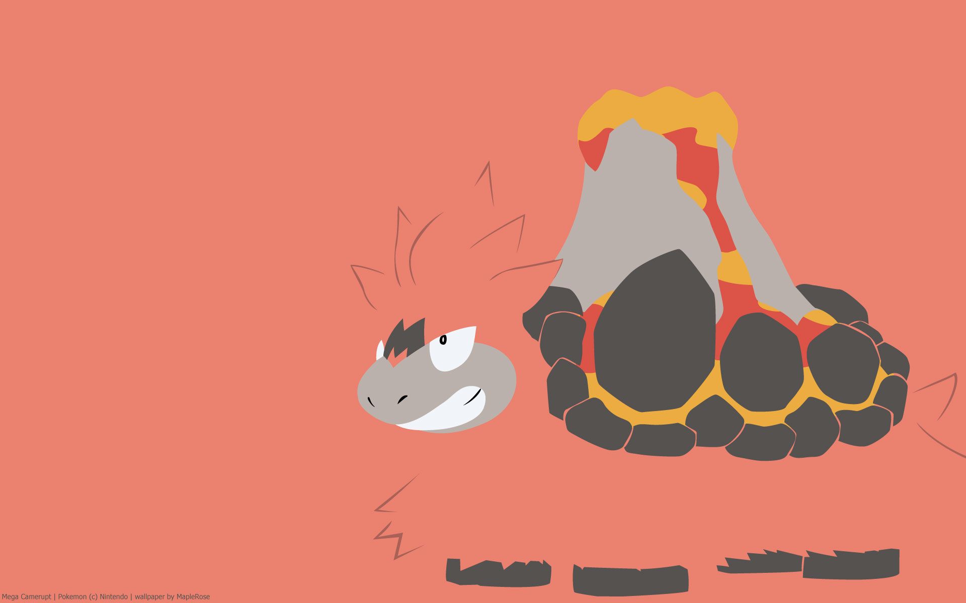 1920x1200 Mega Camerupt. PokéWalls
