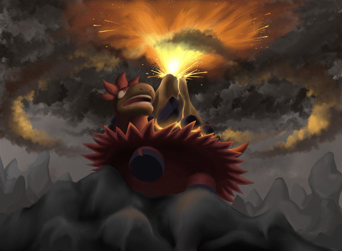 1200x880 Today Is 3 23 23!!! This Date Perfectly Aligns With Camerupt's Pokedex Number. We'll Never Get Another Day Like This One, So Here's My Work To Celebrate!!