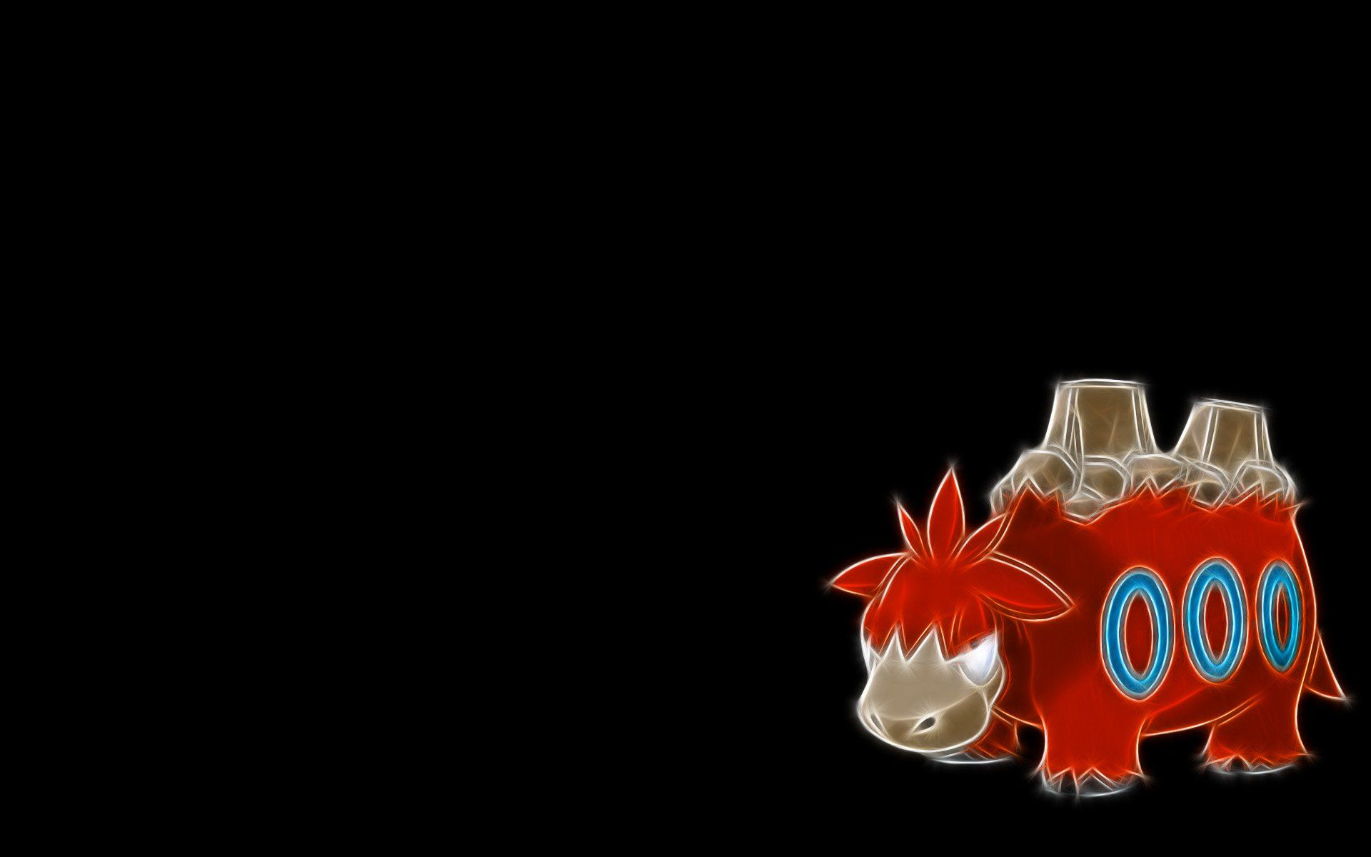 1920x1200 Camerupt Blaze: Stunning HD Fire Pokémon Anime Wallpaperx1200