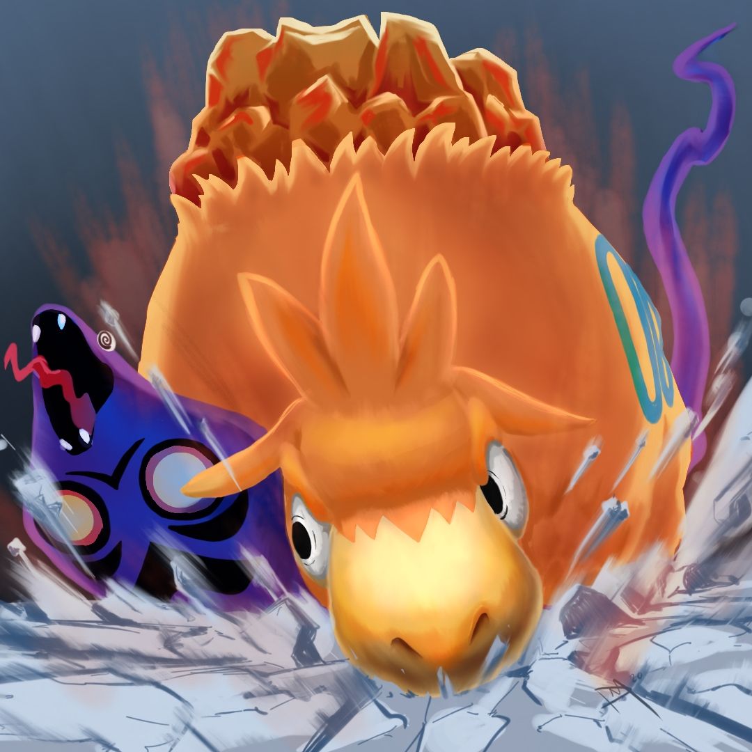 1080x1080 Liquid Crystal Run Update: Camerupt stops Team Rocket's Lake of Rage Experiment in Mahogany Town