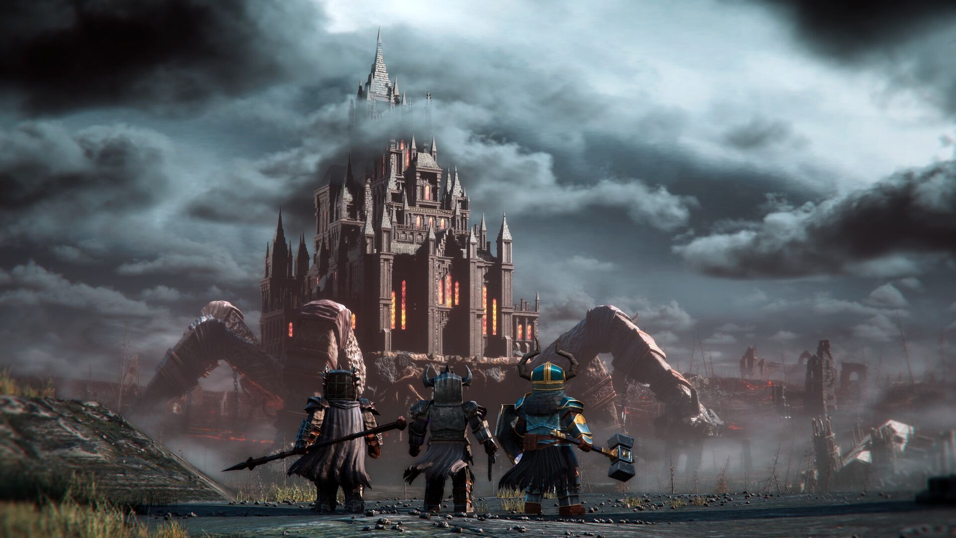 1920x1080 Free To Play Dark Craft MMO Mixes Dark Souls With Minecraft