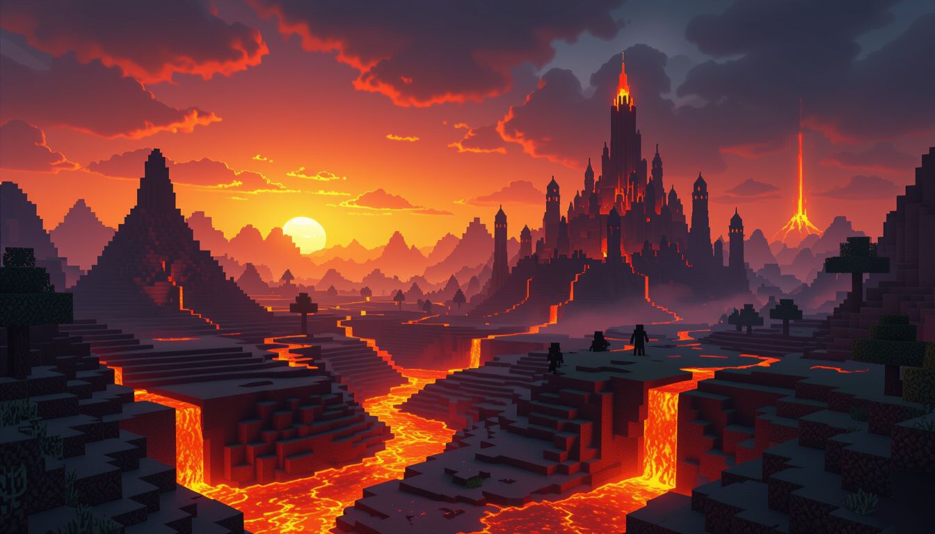 1344x768 Minecraft Wallpaper 4k Resolution AI Art