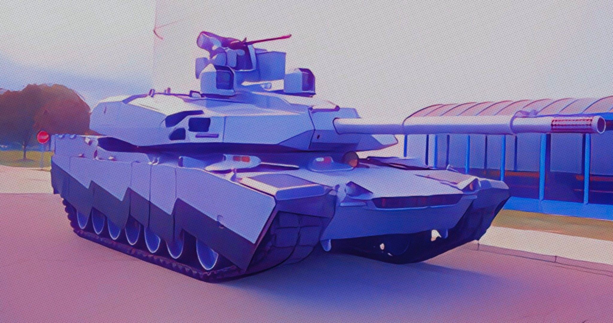 2048x1080 Everything under the hull of the AbramsX main battle tank