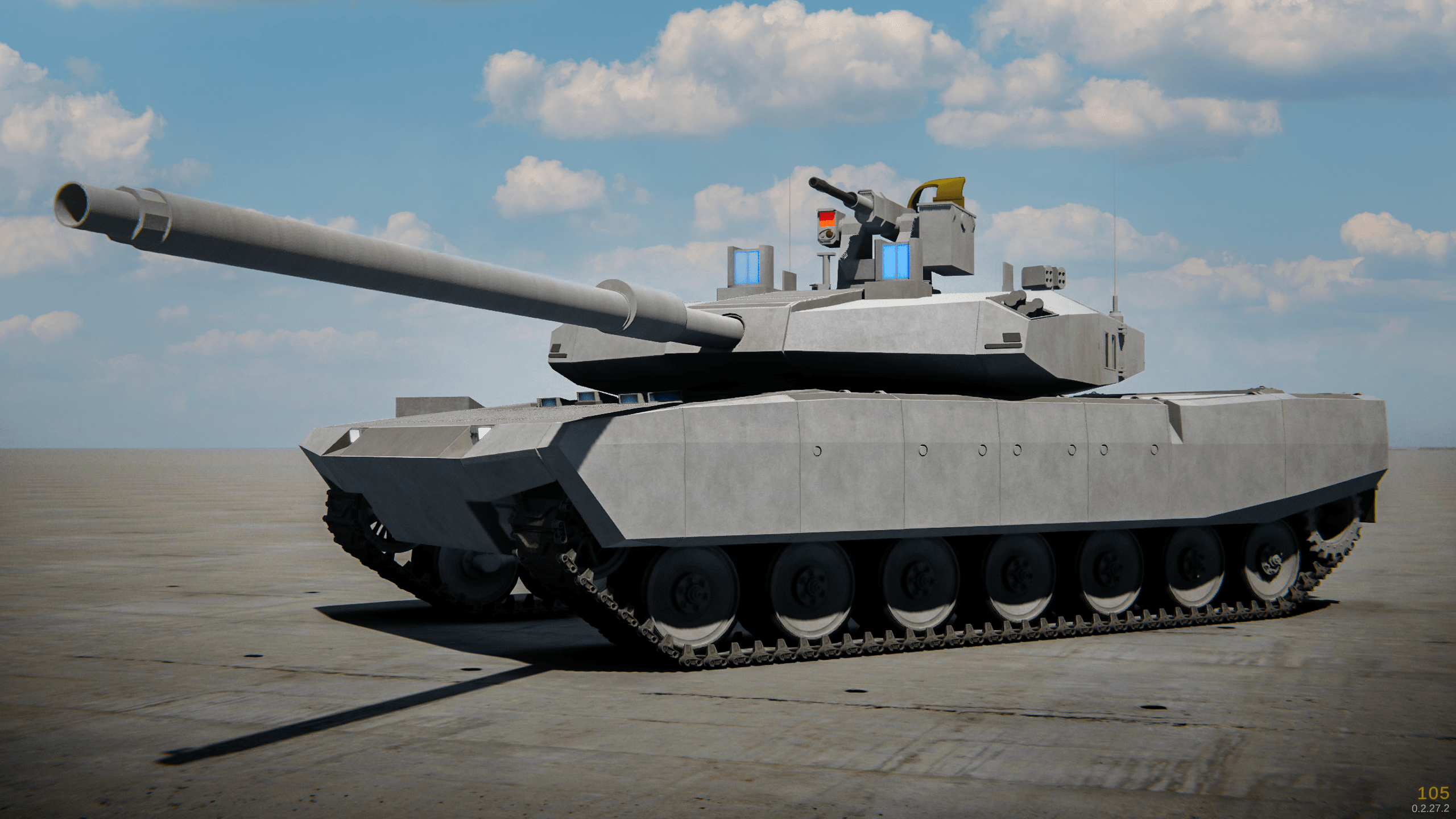 2560x1440 Oh that's an Abrams X. Wait. What?! (Tank without addon armor at the end)