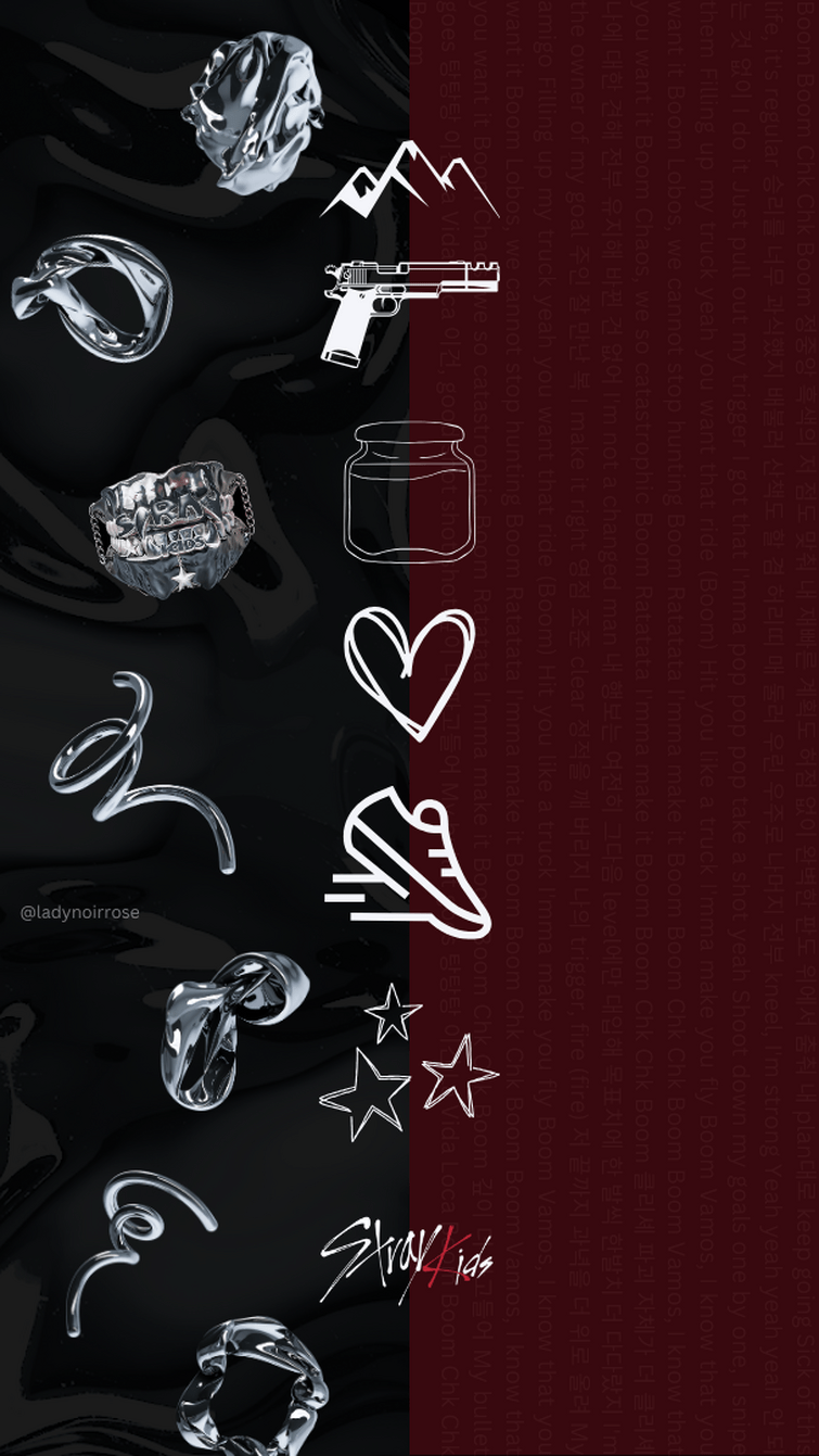 755x1341 Stray Kids Album Wallpaper