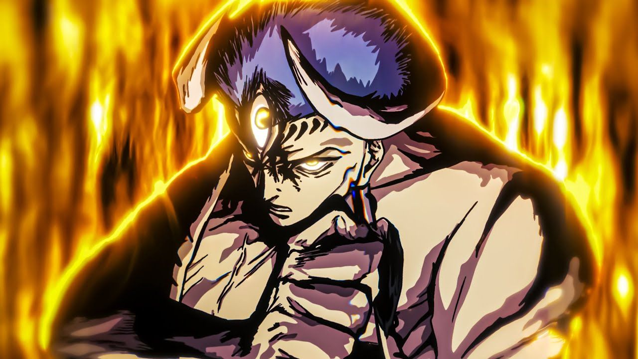 1280x720 DABURA VS MAHORAGA. JJK MODULO CH 18 MANGA ANIMATION