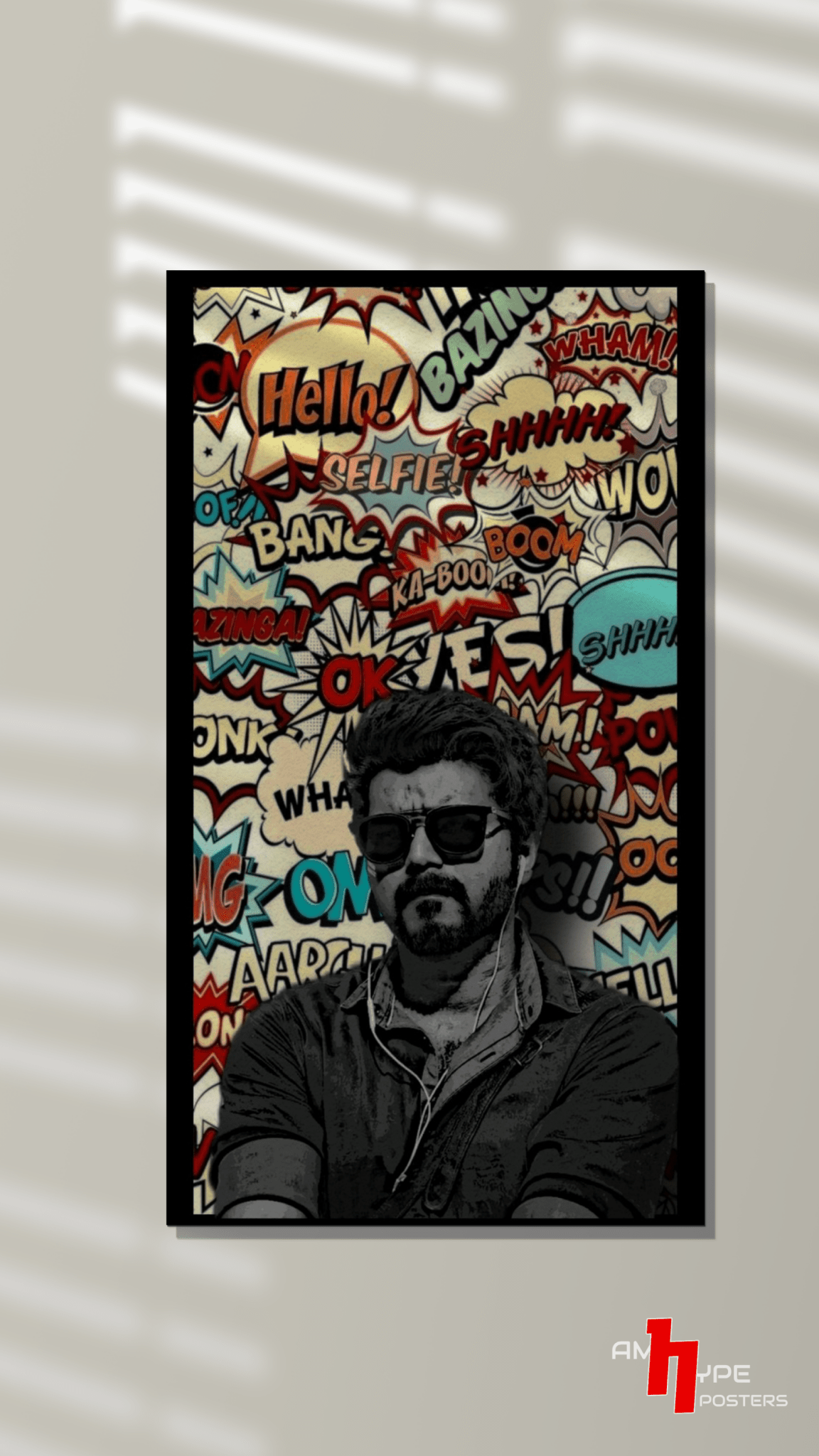 1152x2048 Thalapathi Vijay. Movies. Wall Posters. A3. A4