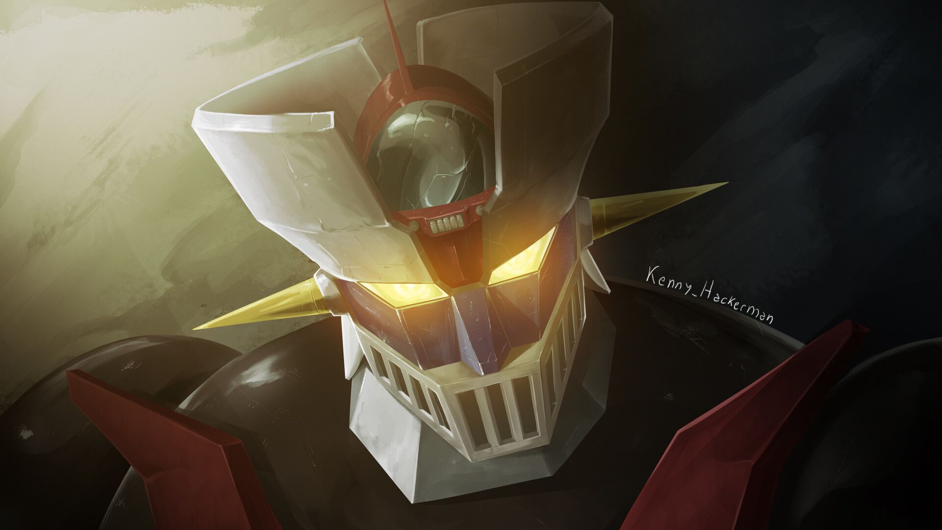 1920x1080 Mazinger Z. Full color fanart