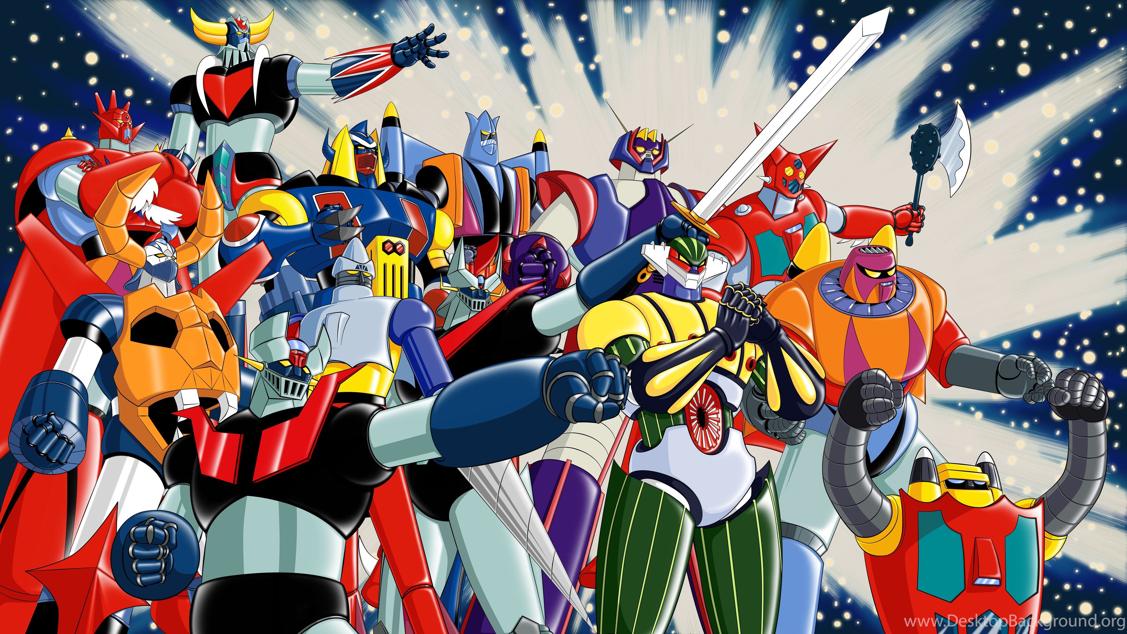 3840x2160 Mazinger Z 4k Wallpaper