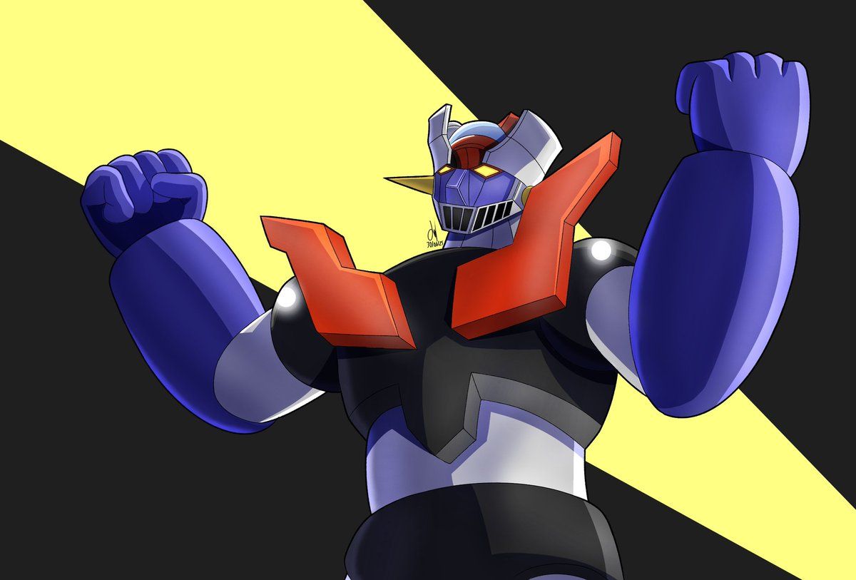 1200x813 Adelante Mazinger Z #mazinger #mecha #robot #mazingerz #AnimeArt #fanart
