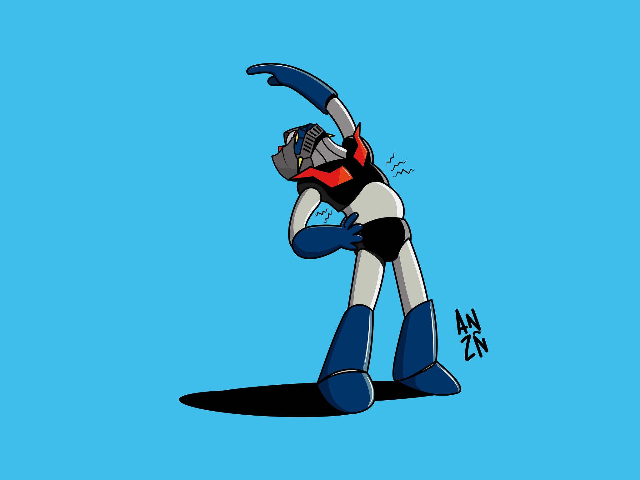 2048x1536 Mazinger Z designs, themes, templates and downloadable graphic elements on Dribbble