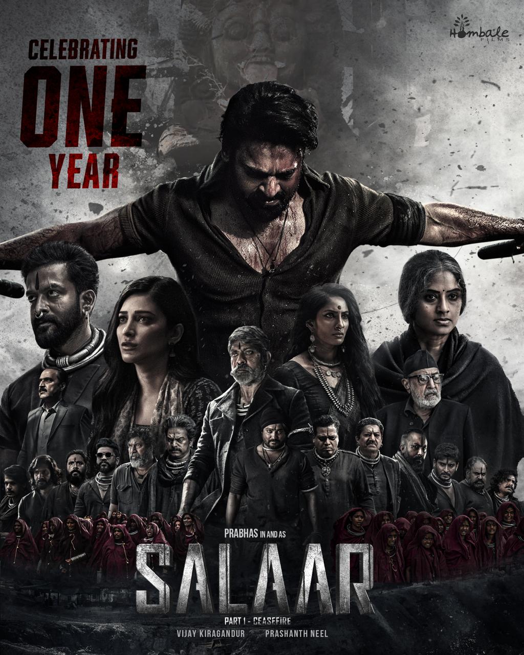 1024x1280 Rebel Star Prabhas' Epic Actioner Salaar: Part 1 completes 1 year Movie Updates, Film News, Movie Reviews, Press Notes, Film Ratings, Celebrity Interviews