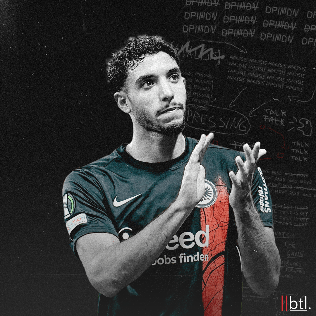 1080x1080 Omar Marmoush: Eintracht's Egyptian Forward. Breaking The Lines