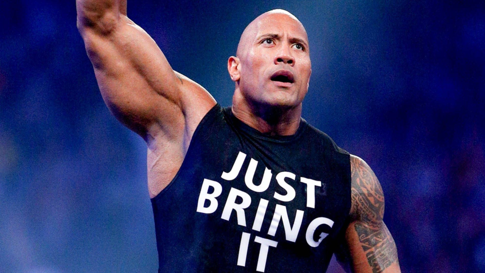 1920x1080 Download The Rock Wwe Raw Wallpaper