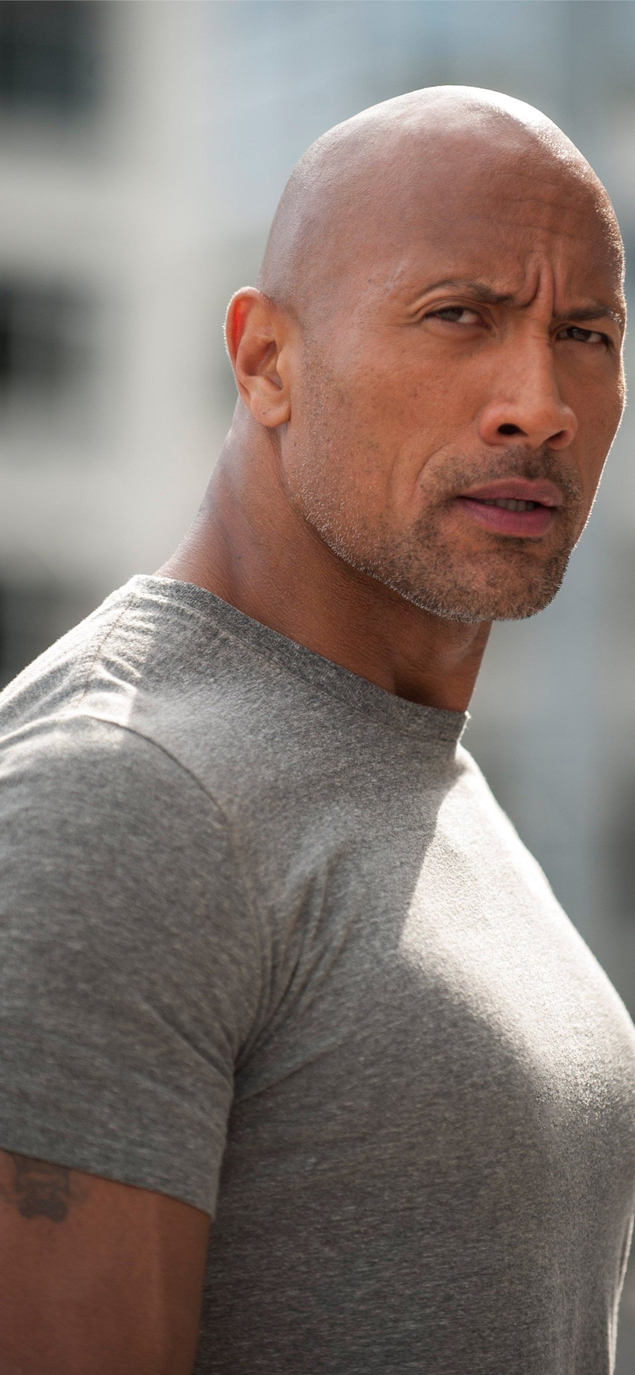 1284x2778 wwe the rock iPhone Wallpaper Free Download